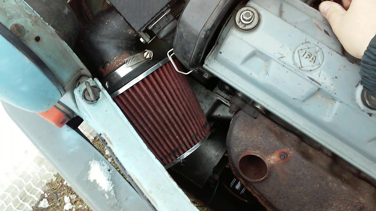 Trabant 1.1 with VW Golf 2 (1.3NZ) injector