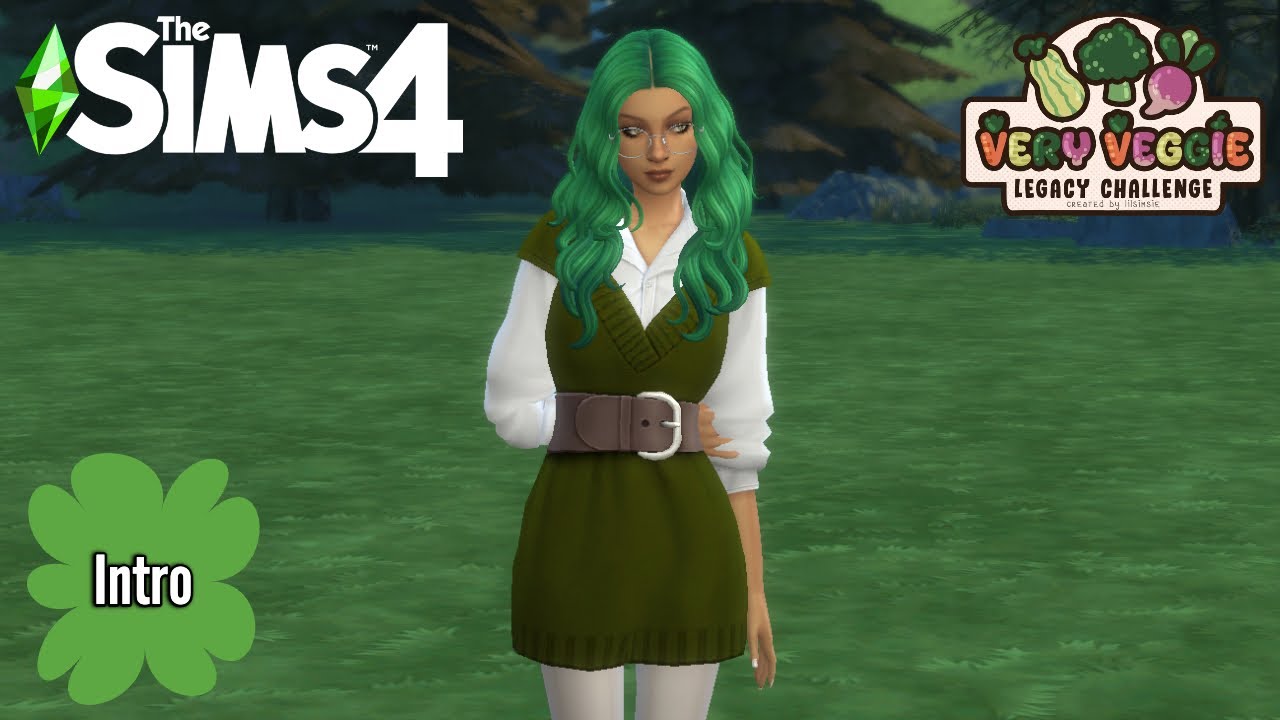 Very Veggie Legacy intro! 🥦| Ep. intro| The Sims 4 Gameplay