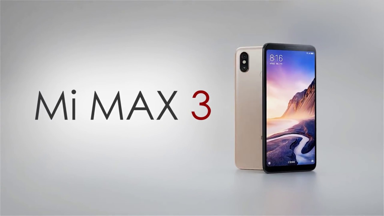 Xiaomi Mi MAX 3 Promo