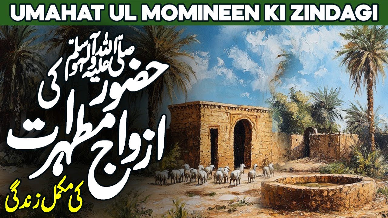 Azwaj E Mutaharat Ki Zindagi in Urdu | Wives of The Prophet Muhammad | Ummul Momineen | Al Habib