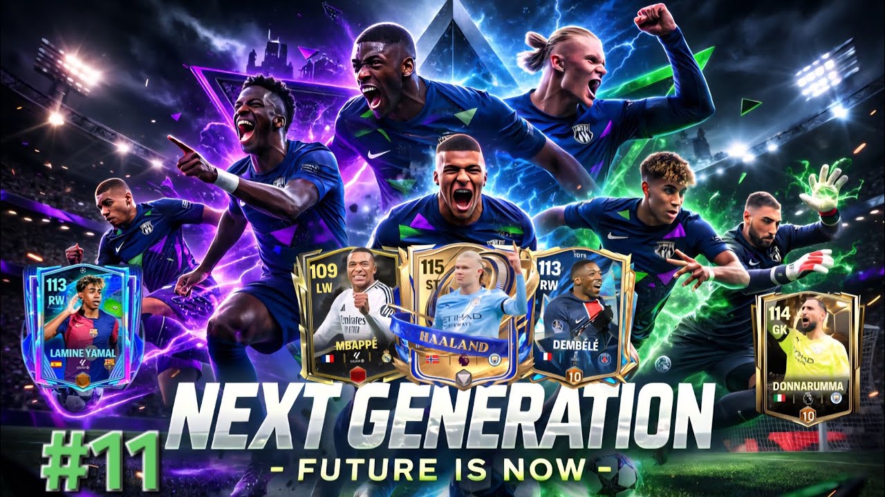 NEXT GENERATION -FUTURE IS NOW- THIS TEAM IS SIMPLY UNSTOPPABLE! FC26 GAMEPLAY PART11