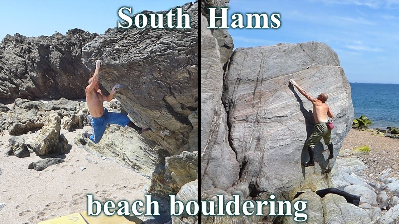 A Small Slice Of South Hams Beach Bouldering!