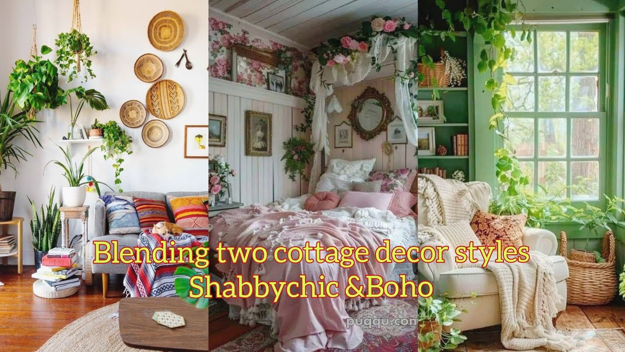 100 Dreamy Cottage Decor Ideas: Perfect Mix of Shabby Chic & Boho Style for a Cozy Home