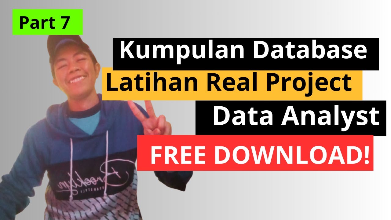 P7 - Cara Mencari Ribuan Dataset di Kaggle untuk Portofolio Data Analyst Secara Gratis