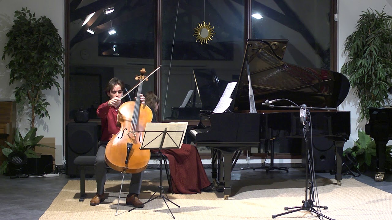 Debussy : Cello Sonata - Paul Heyman (cello), Isil Bengi (piano), Live recording