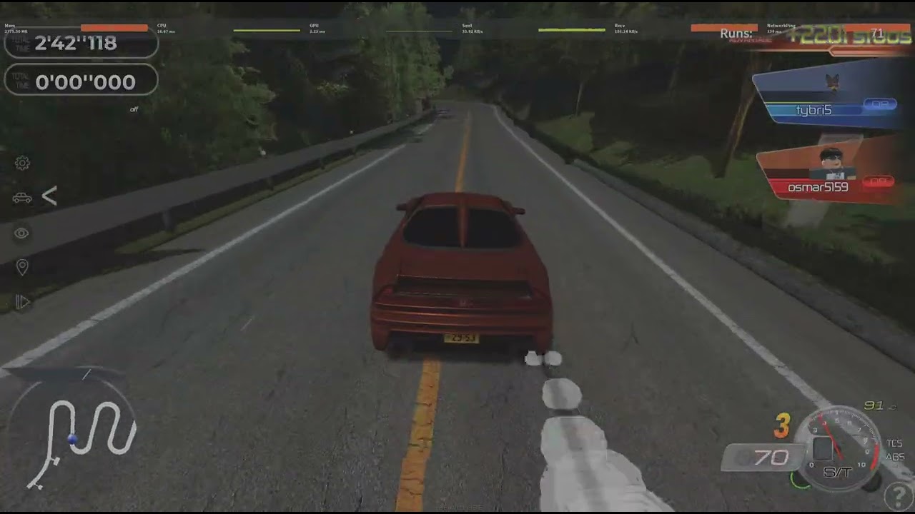 Roblox Ominus  Runners R32 GT-R , NSX NA2