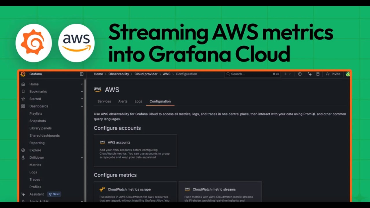 Как транслировать метрики AWS CloudWatch в облако Grafana (в 10 раз дешевле + почти в режиме реал...