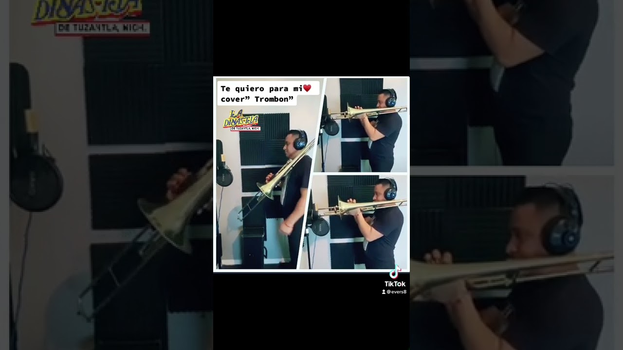 Te quiero para mi - Trombon cover  - Dinastía de tuzantla