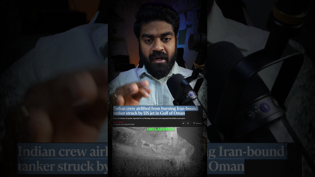 🔥 US Missile Strike on Indian -Crewed Tanker - 🤯🤯India's Shameful Silence!😱😱09th June