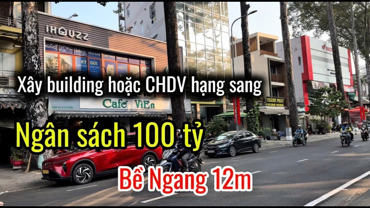 Bán nhà bề ngang 12m tại Trần Phú Quận 5, đối diện công viên quảng trường Lý Thái Tổ, 12x25m