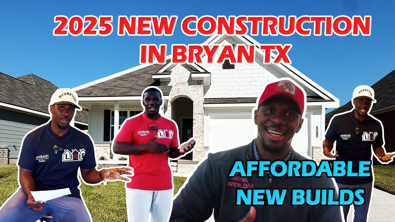 Bryan New Construction Home Tour | Falcon Ridge, Edgewater, Greenbriar, Pleasant Hill & Bonham Trace