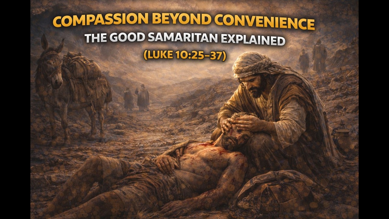 Compassion Beyond Convenience | The Good Samaritan Explained (Luke 10:25–37)