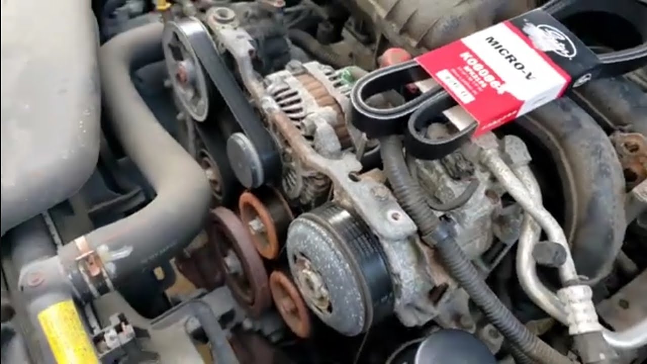 Subaru Outback 2.5L Serpentine Belt Replacement Change DIY 2013 and Others Similar 