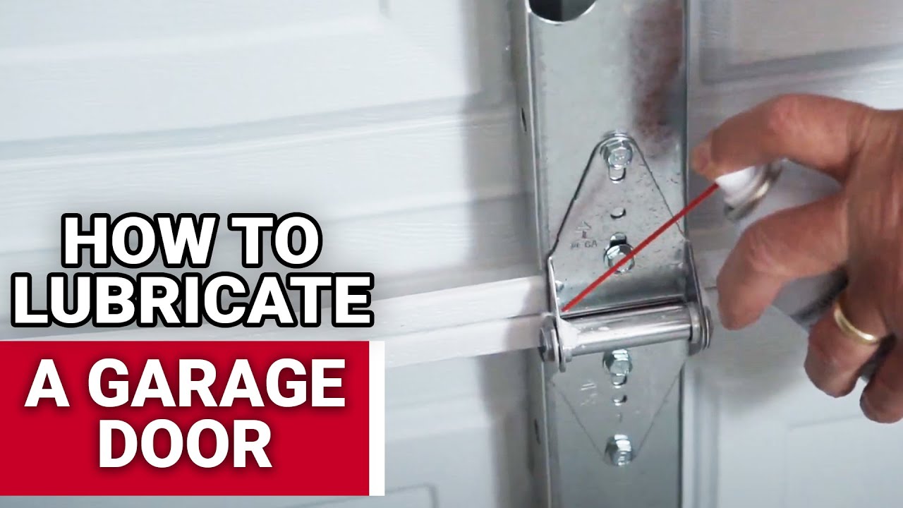 How To Lubricate A Garage Door - Ace Hardware