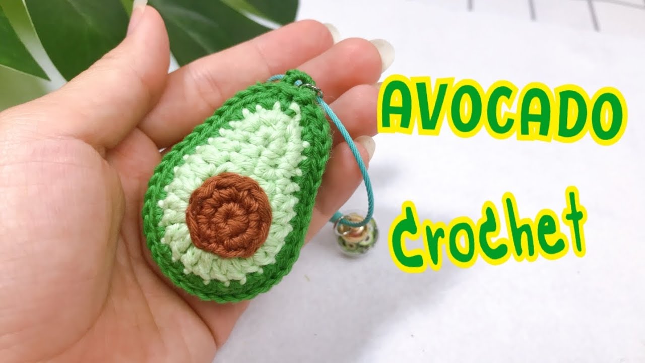 Avocado Crochet Amigurumi  | Step by step Tutorial | ถักอโวคาโด