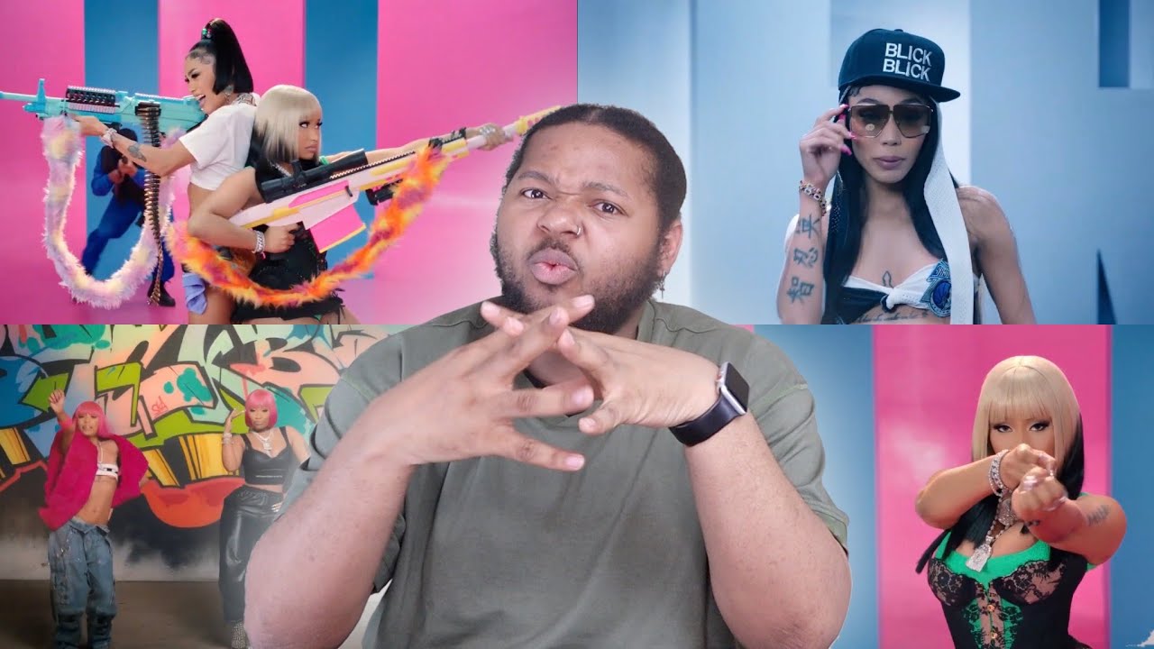 COI LERAY & NICKI MINAJ x BLICK BLICK (OFFICIAL MUSIC VIDEO)| REACTION !