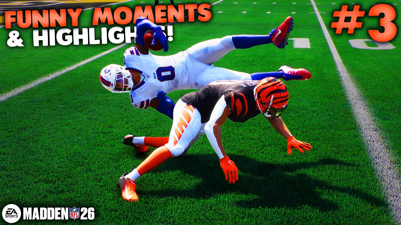 Madden 26: Смешные моменты + Лучшие моменты #3 &mdash; ВЫИГРЫШНЫЕ ИГРЫ!
