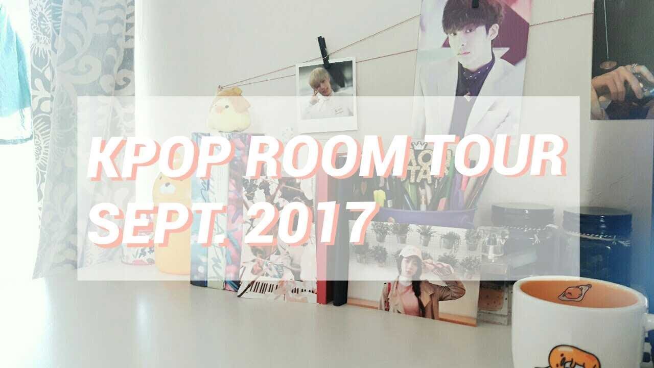Kpop room tour | Sept. 2017 🌻