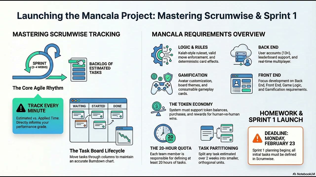 CS326 Class 12 Podcast: Engineering the Mancala Economy with Scrumwise