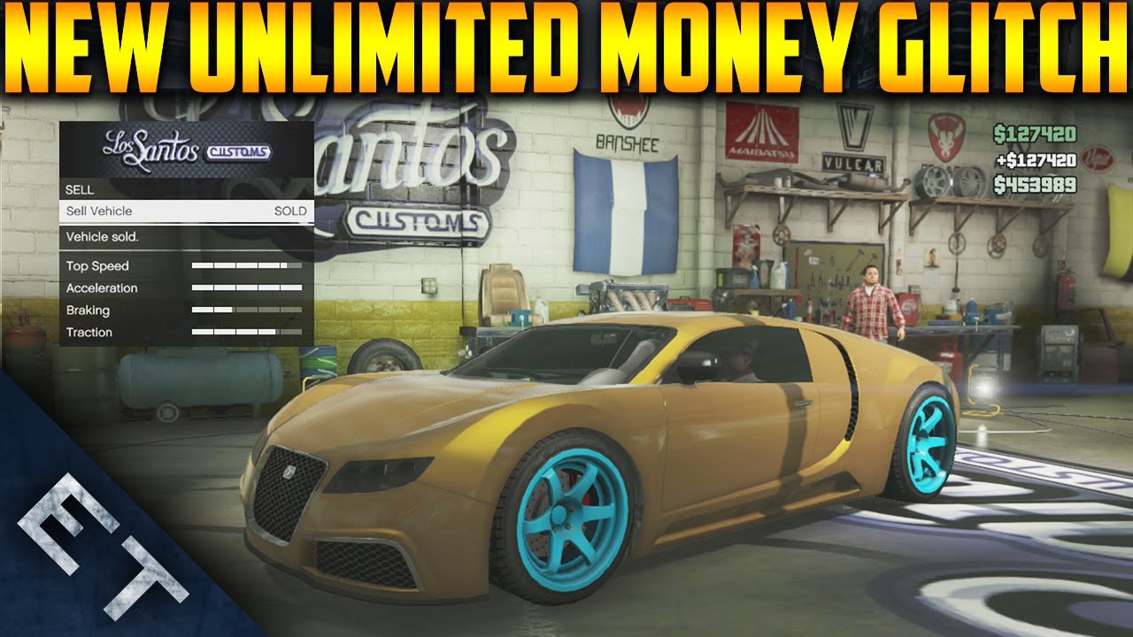 GTA 5 Online - NEW *SOLO* Unlimited Money Glitch! (After Patch 1.10)