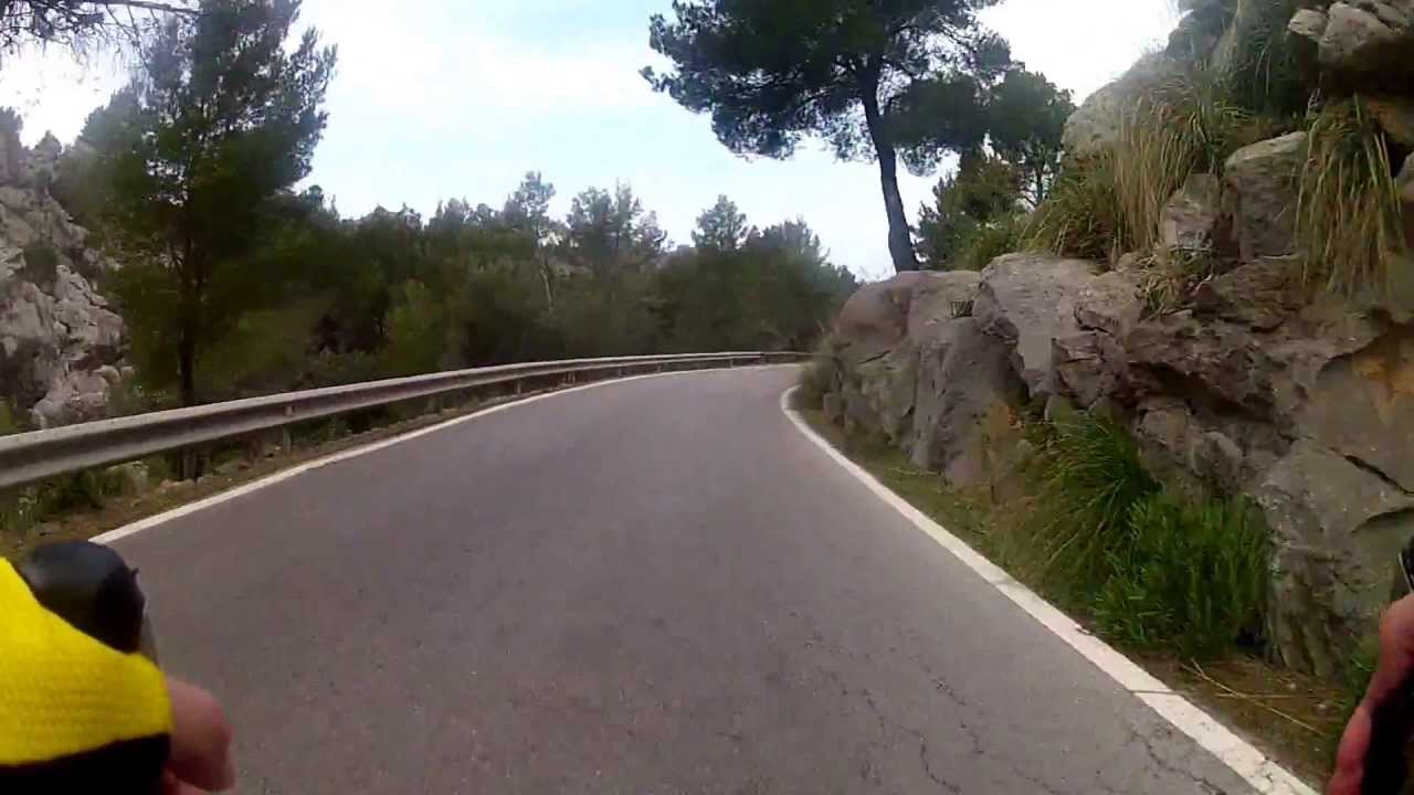 Rennrad Abfahrt Mallorca Sa Calobra Coll Dels Reis April 2013 Go Pro 2 HD
