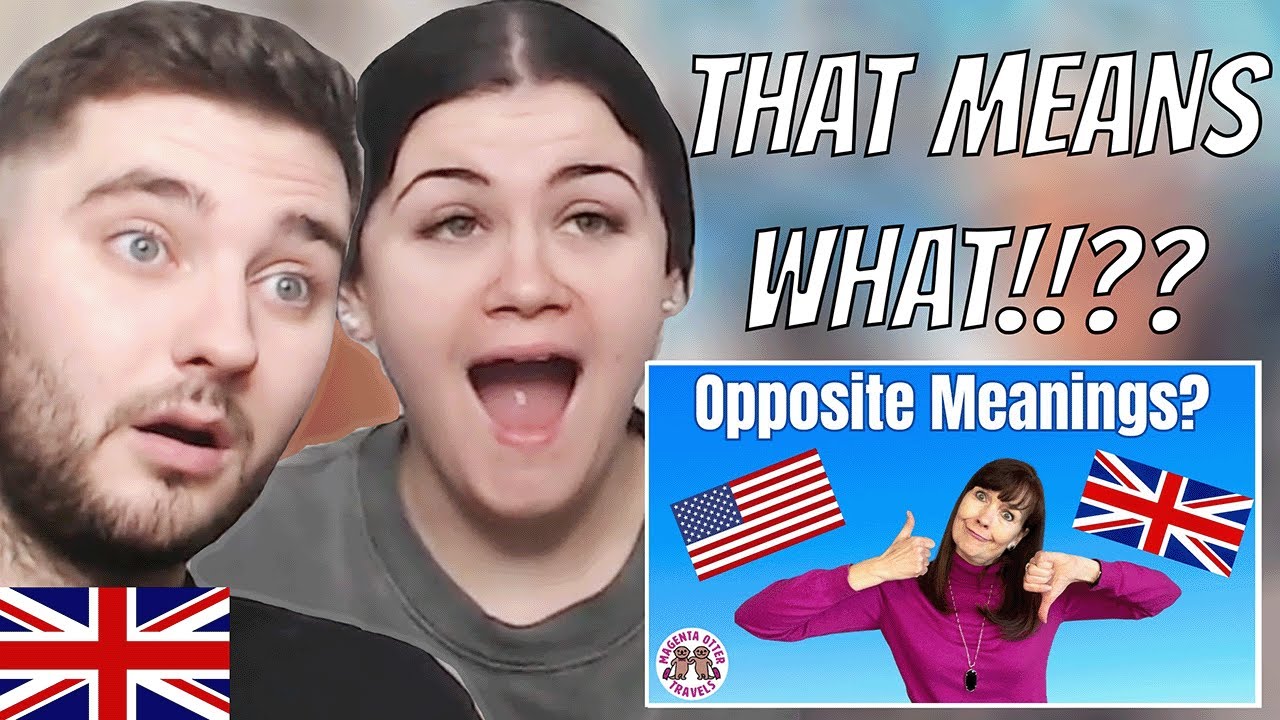 Brits Reacts to American vs. British Words with Different Meanings!