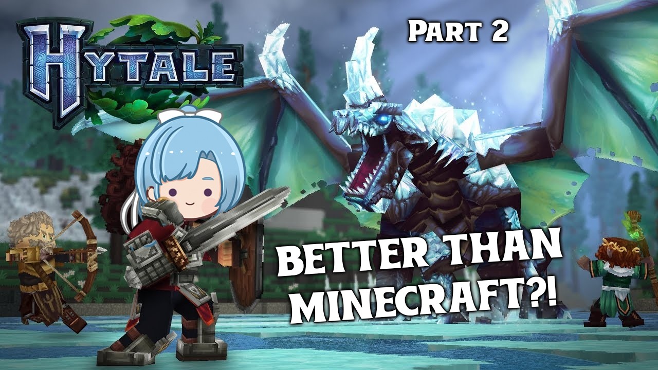 [HYTALE] Twins play Hytale for the first time! PART 2  (Yuki and Yuna | Duo Leveling) Twin Vtubers