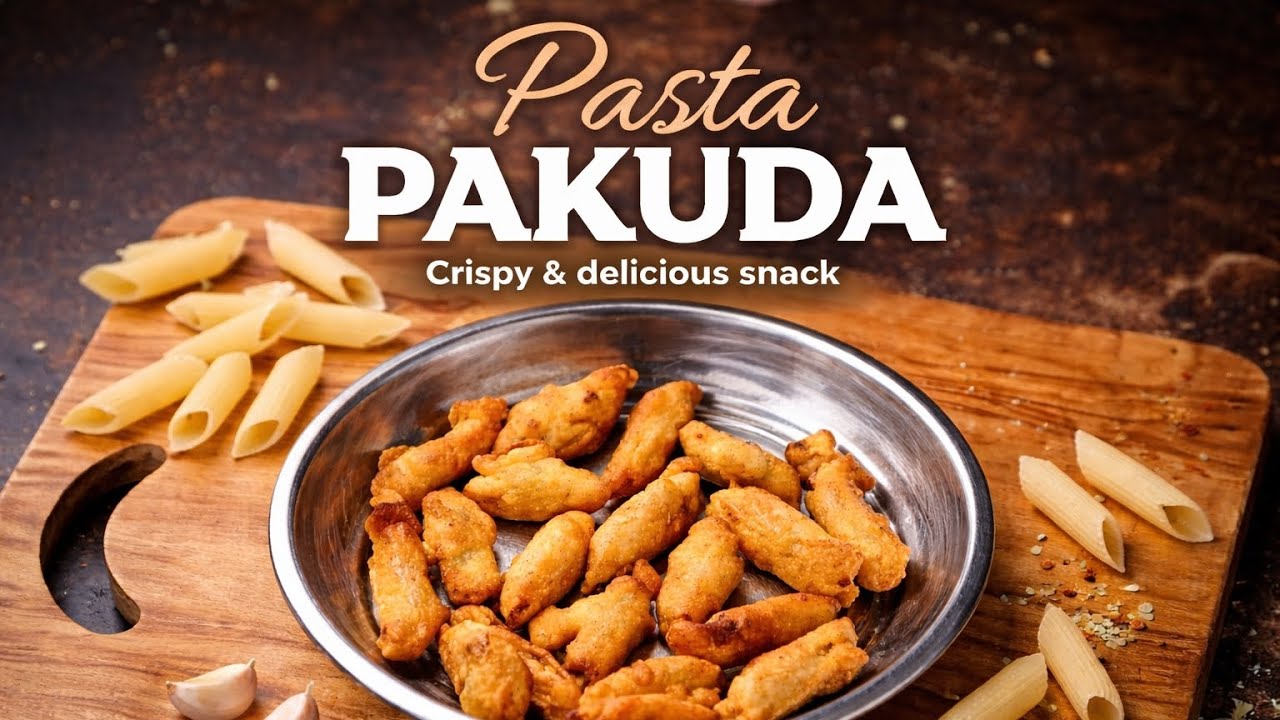 👉 “Crispy Pasta Pakoda | Unique & Super Tasty Snack!”| #pastapakoda