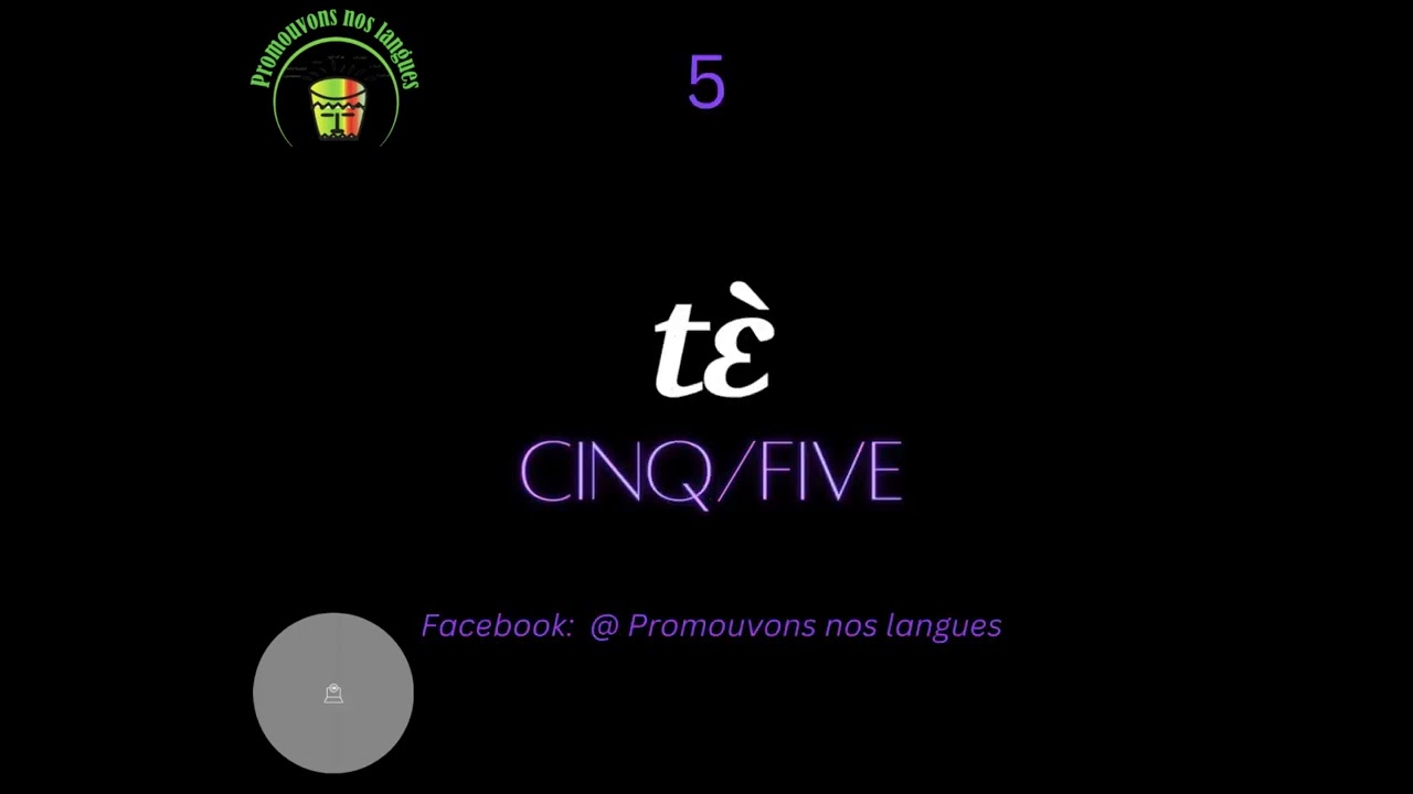 Compter de un à dix en ngəmba #Bamendjou  #Bameka  #Bansoa  #Bamougoum  #Bafounda
