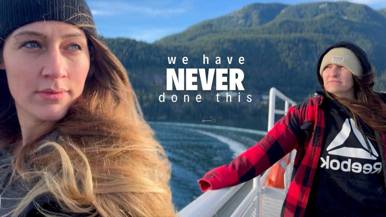 we've NEVER done this (spending WINTER in Canada) - BC ferry, Van life on Vancouver Island