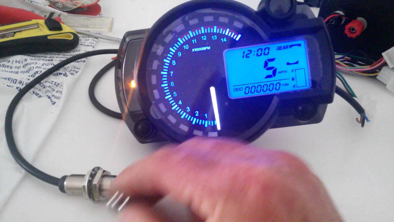 Clone SS182 Speedometer/tachometer bench Test.