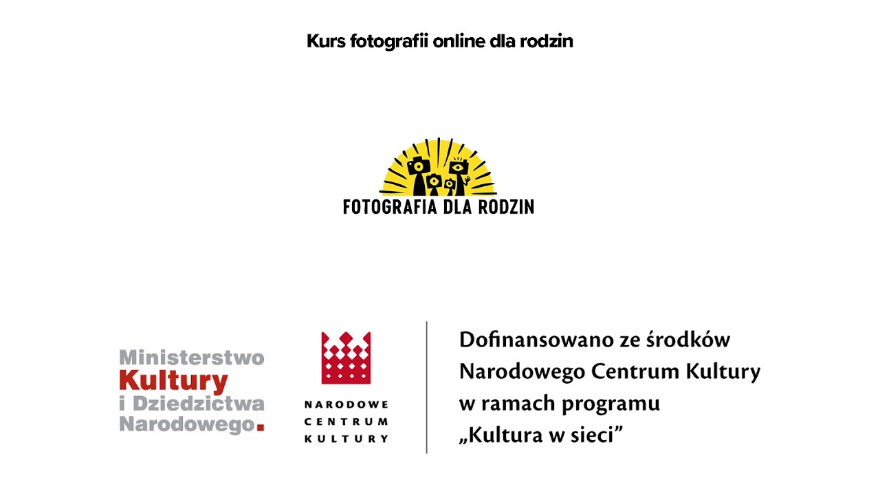 Fotografia dla rodzin - Kurs fotografii online dla rodzin.