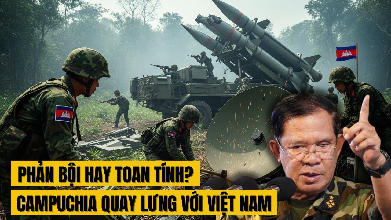 Campuchia phá bỏ vũ khí phòng không của Việt Nam - Phản bội hay toan tính?