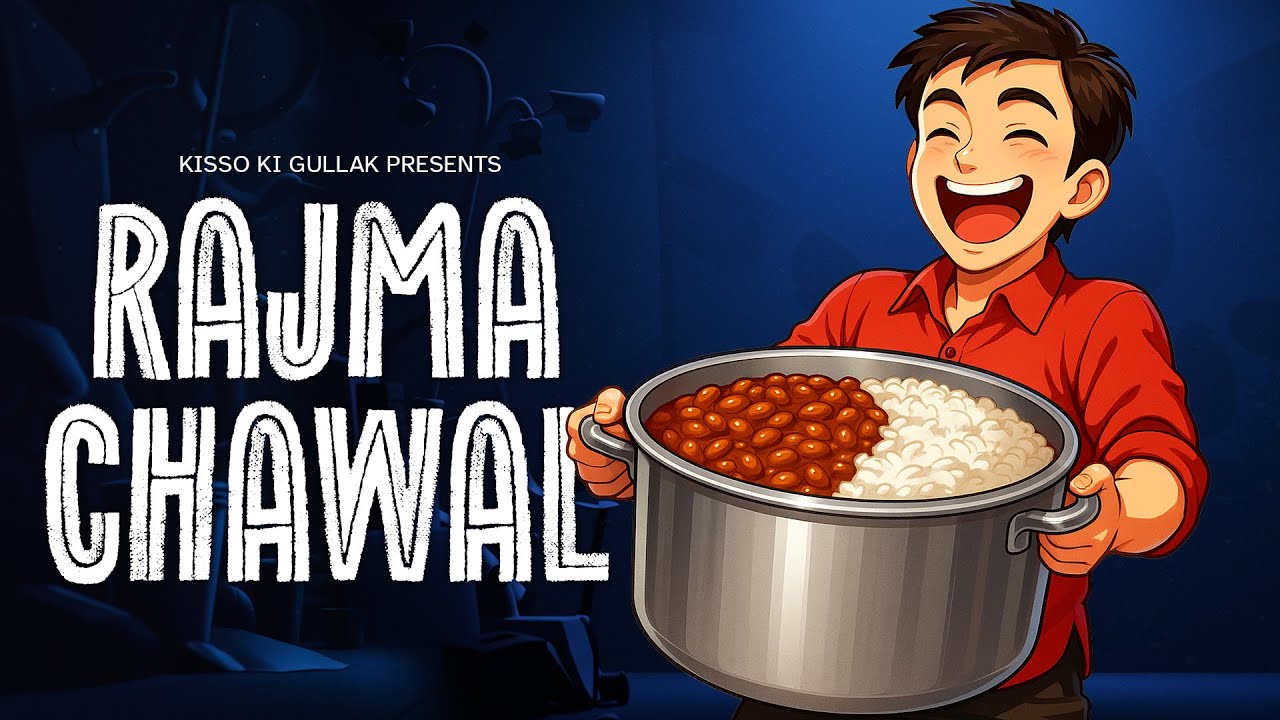Rajma Chawal The Stolen Magical Pot: An Anime Cartoon Tale of Burnt Flavors.