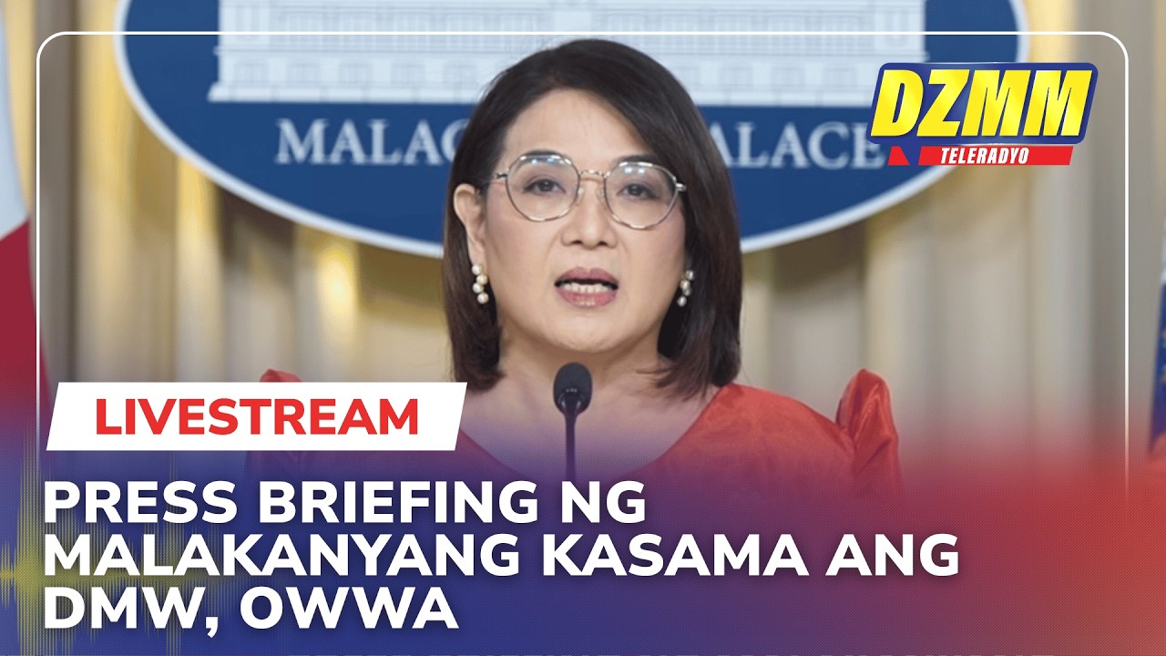 LIVE: Palace holds press briefing with DMW, OWWA | DZMM Teleradyo (02 March 2026)