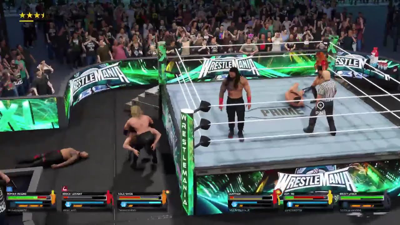 WWE 2K25 Monday Night WCA