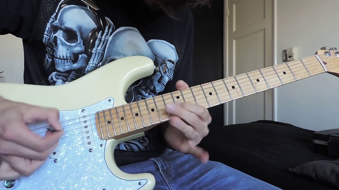 La llave de la puerta secreta (Rata Blanca) solos cover por César Ambrosini