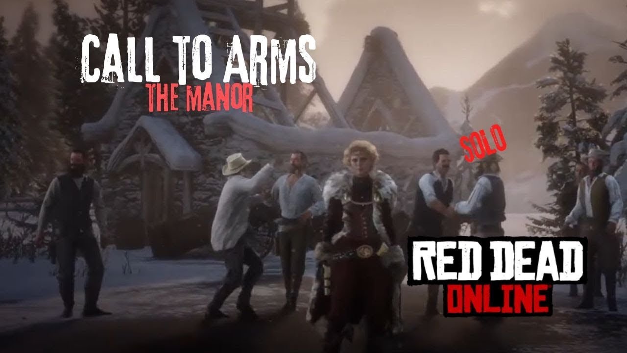 Red Dead Online Winter CTA The Manor Solo