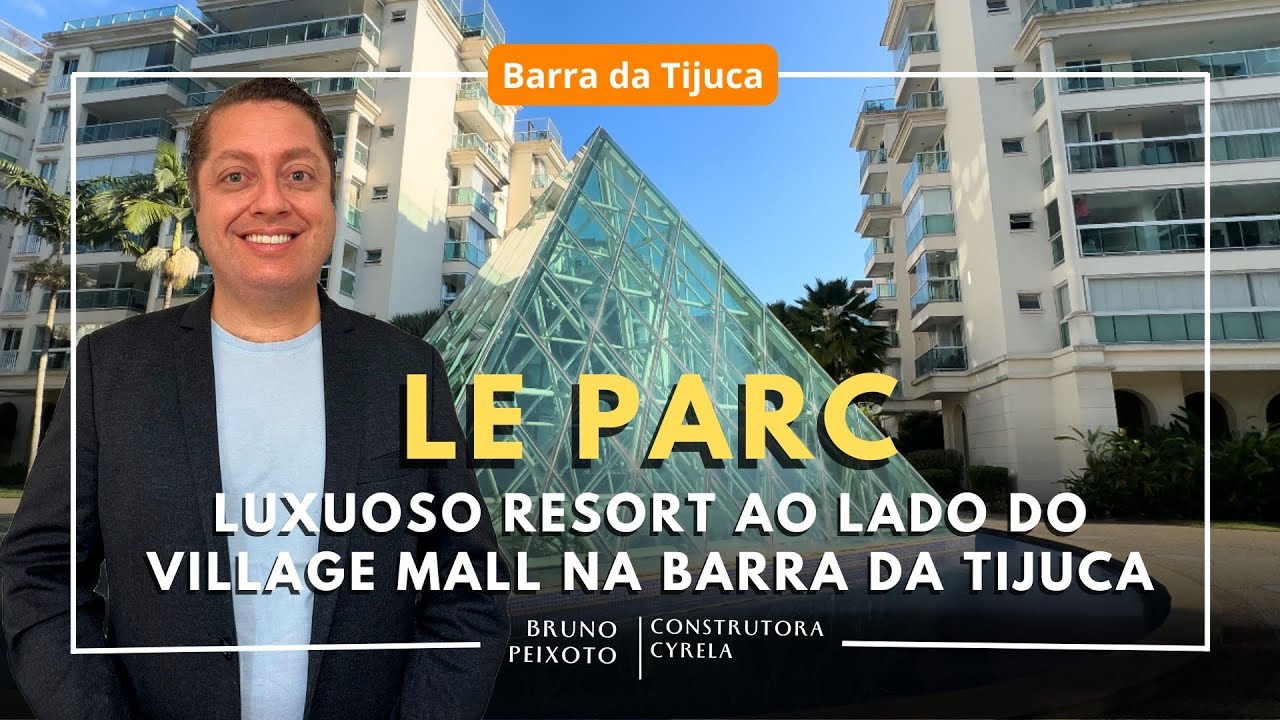 LE PARC Residential Resort o condominio de ALTO LUXO ao lado do Barra shopping