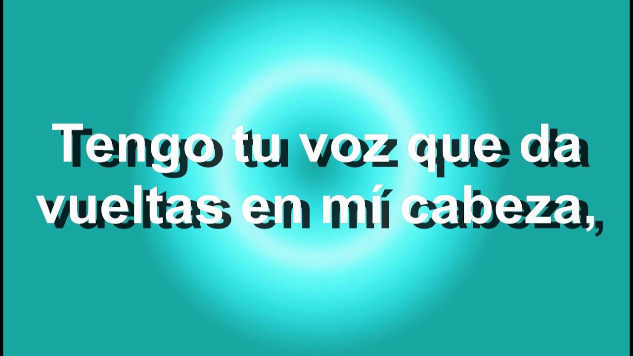 Tengo - Franco de Vita - Letra - HD