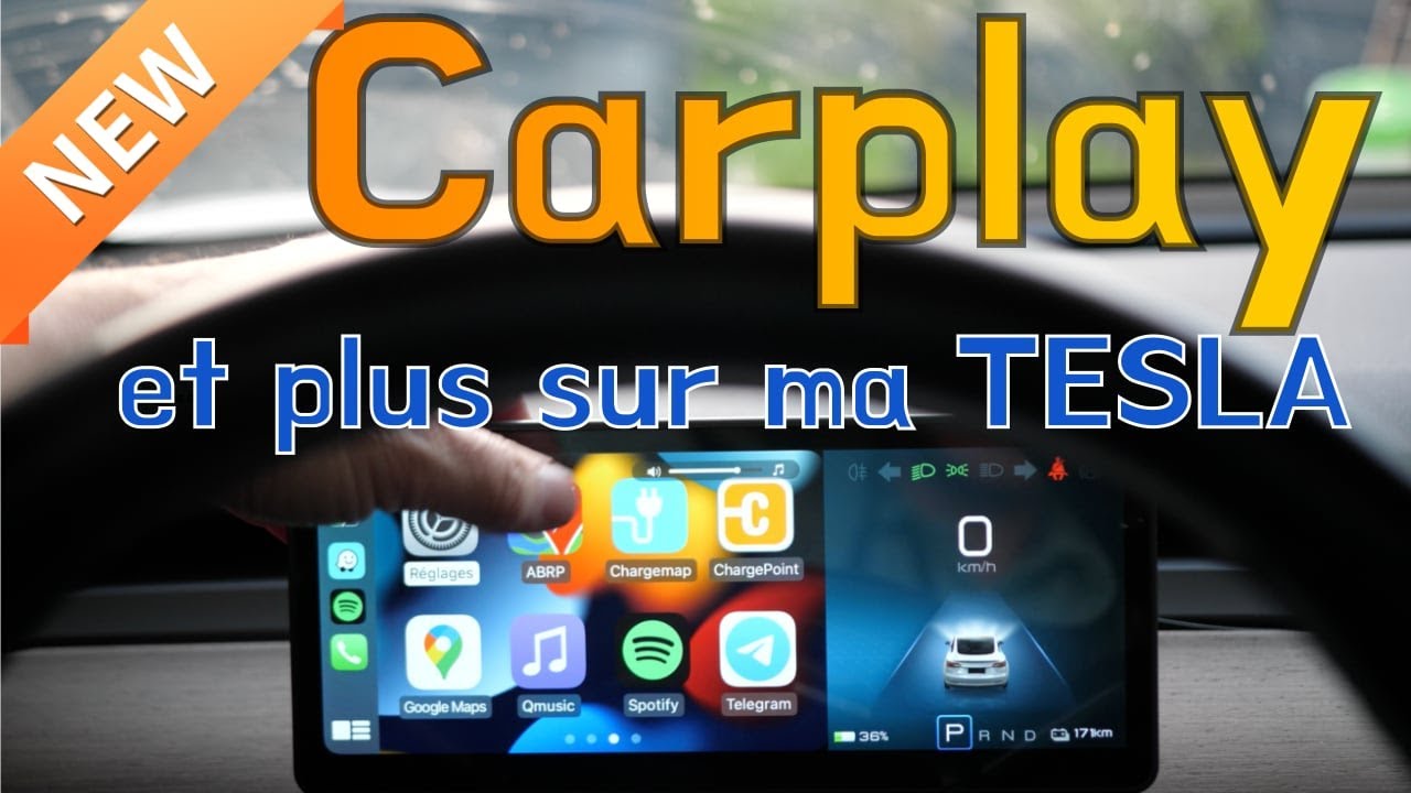 CARPLAY sur votre TESLA model 3/Y : Review du nouvel écran Hansshow