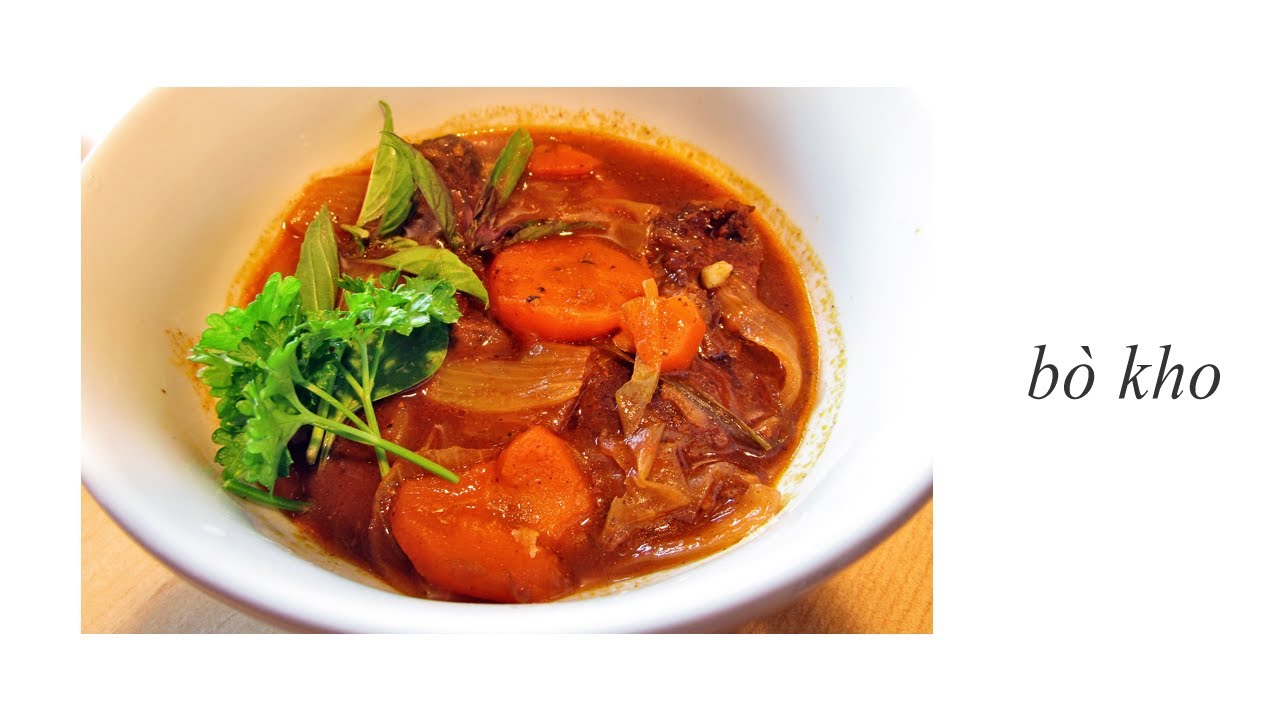 Bò kho - Vietnamese beef stew || Lazy Vietnamese cooking