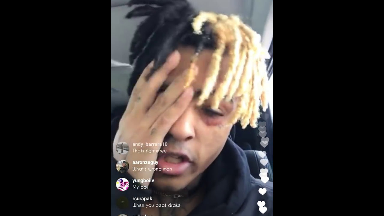xxxTentacion Instagram Live | Quick word to his people | 4/2/2017 [HD]