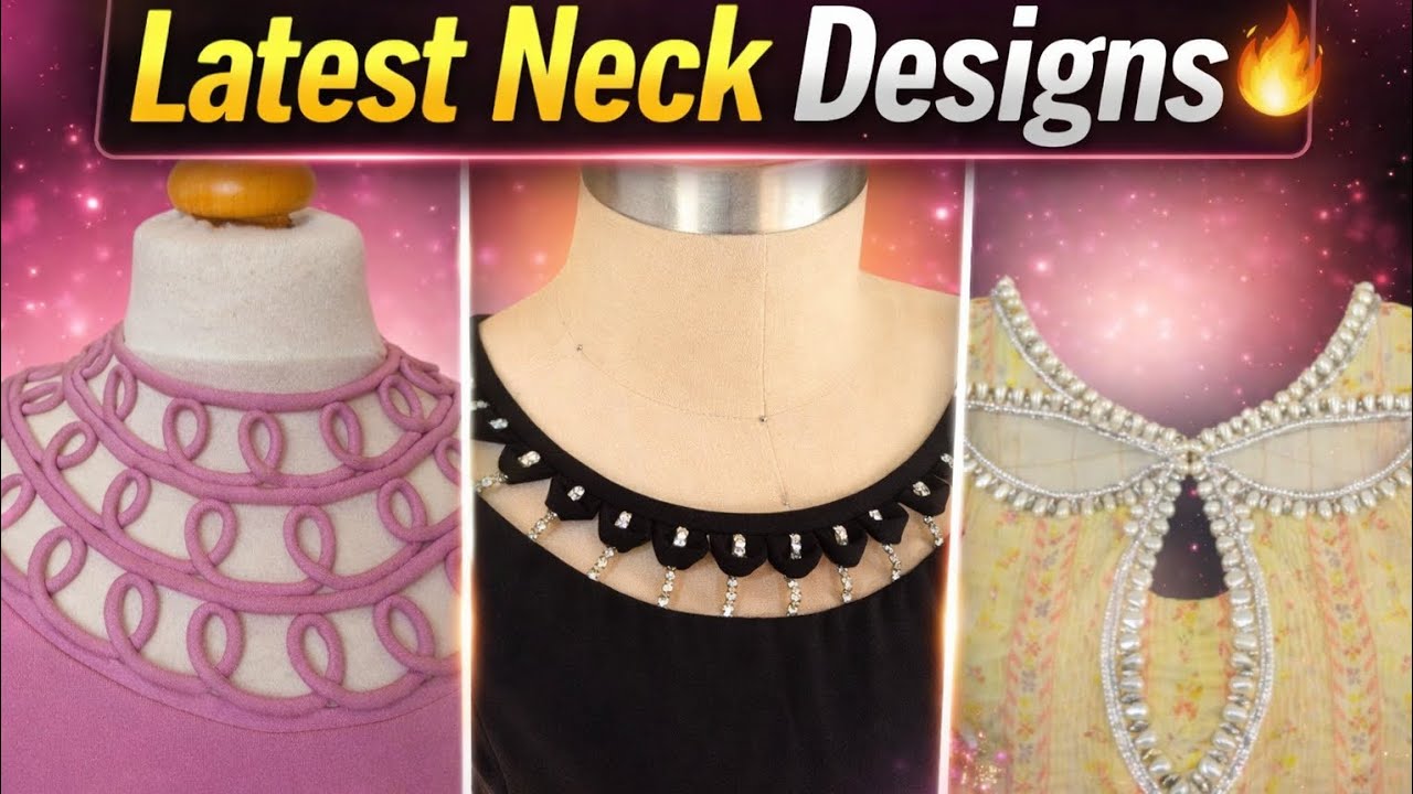 Latest Neck Designs 2026 | Stylish & Beautiful Neck Design Ideas for Girls 😍🔥