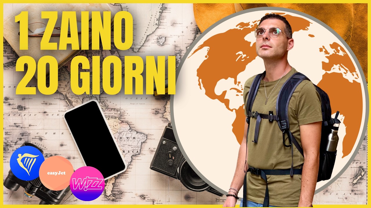 Bagaglio Minimalista: Cosa c&rsquo;&egrave; nel mio ZAINO per un Viaggio in Asia? ✈️