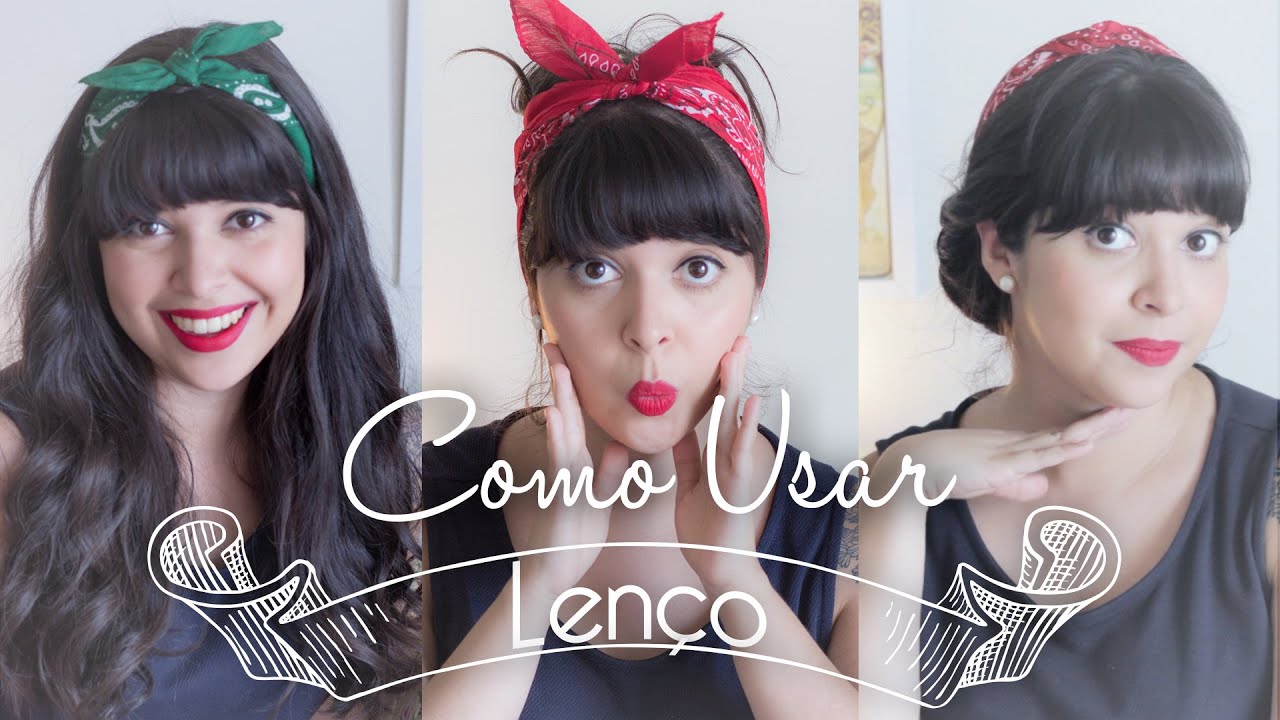 Como Usar Lenço no Cabelo