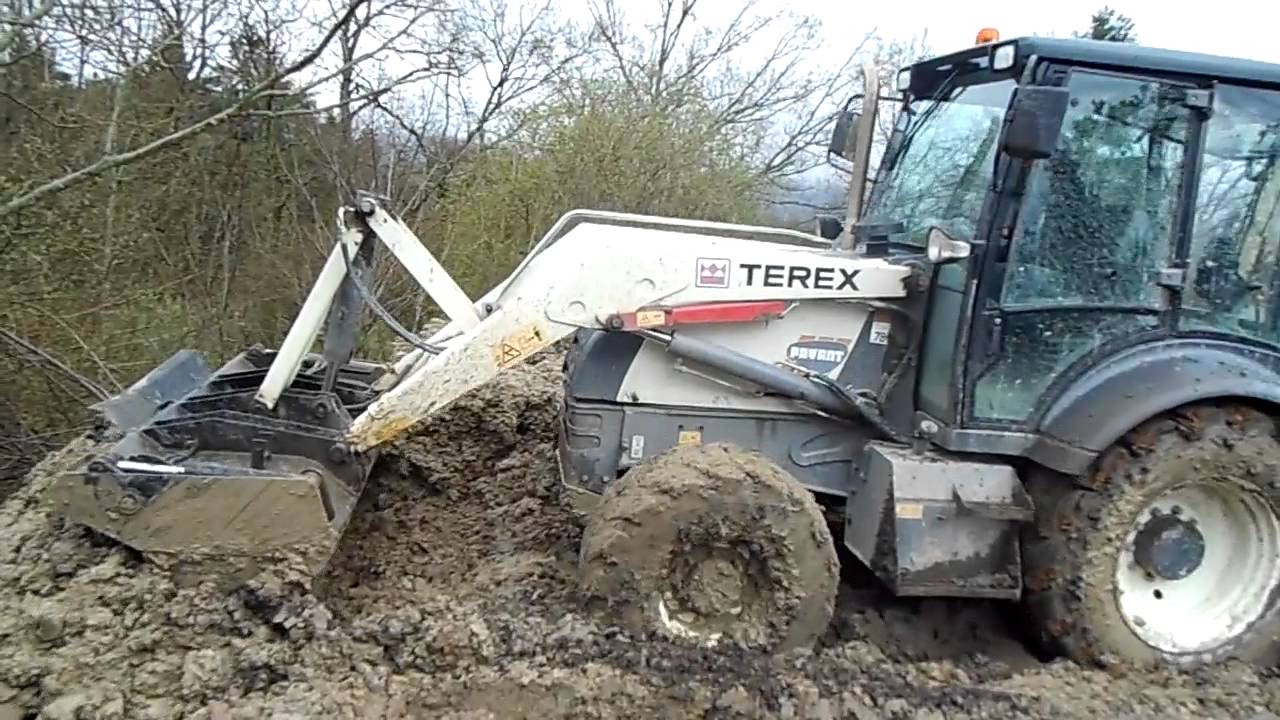 Bourrage de la décharge avec le TEREX 880 Elite