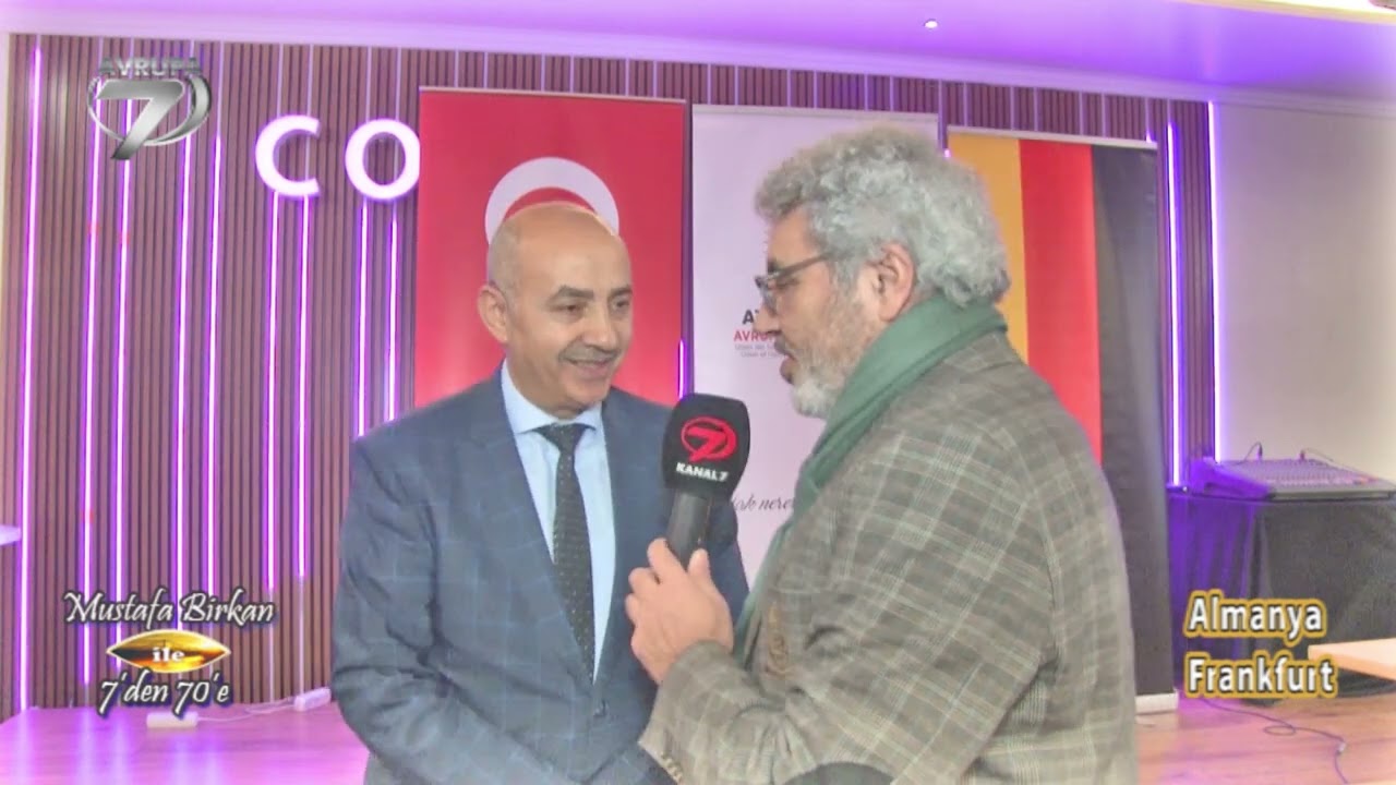 Mustafa Birkan      08 03 2026 Frankfurt Atib İftar Programı