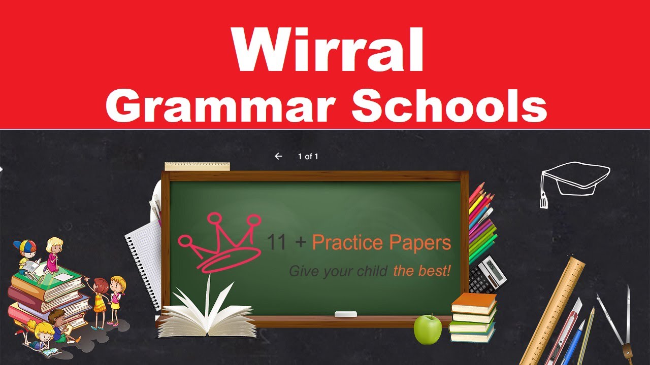 Wirral Grammar Schools Admissions - Eleven Plus Exams - 11+ Practice Papers