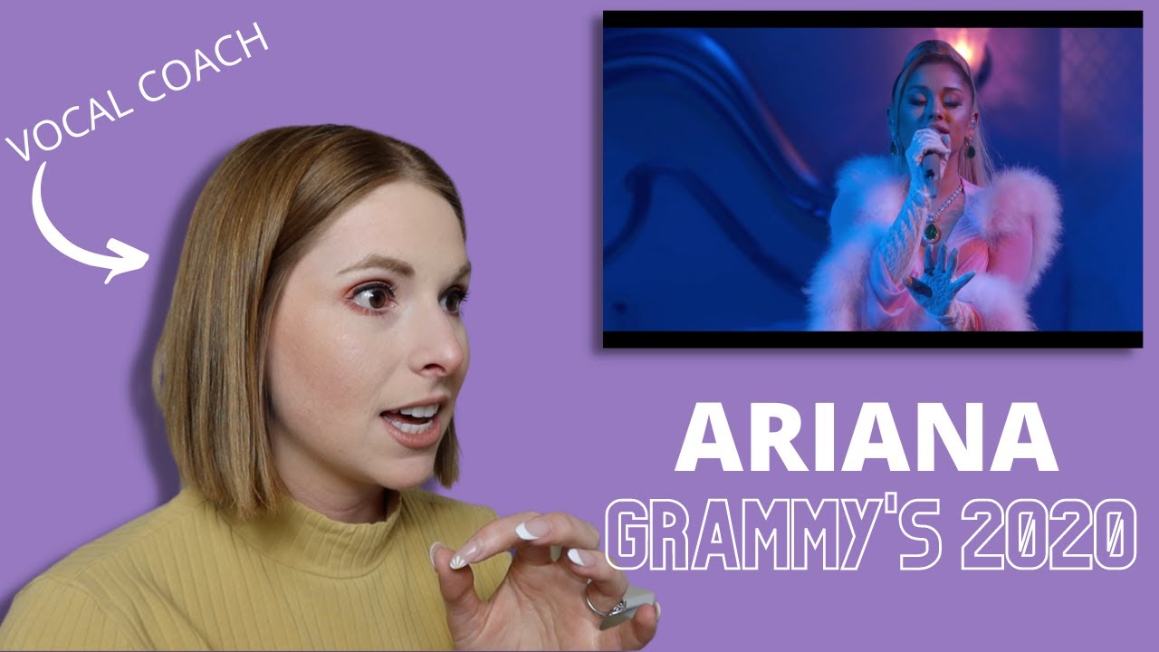Danielle Marie Reacts to Ariana Grande live at the Grammy's 2020